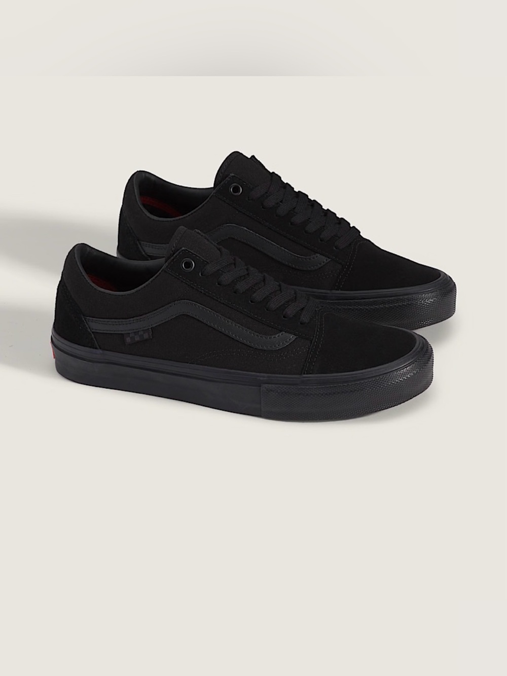 NWB Vans Skate Old Skool Blackout Monochromatic - Men's Size 11.5
